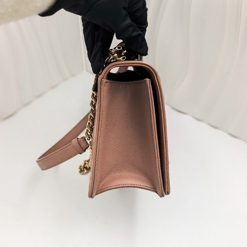 DIOR Diorama Medium Shoulder Bag Blush Pink Grained Calfskin - Picture 9 of 12